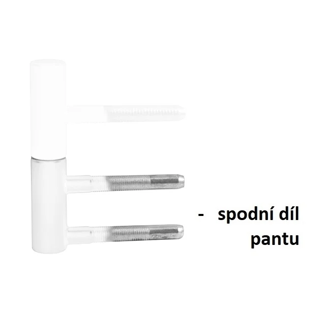 OV - Pant nenastavitelný spodní 101/15 Bílá lesklá (RAL 9010)