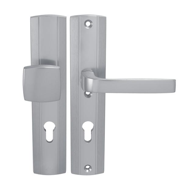 Bezpečnostní kování AXA - PRESTIGE F1 - Přírodní elox