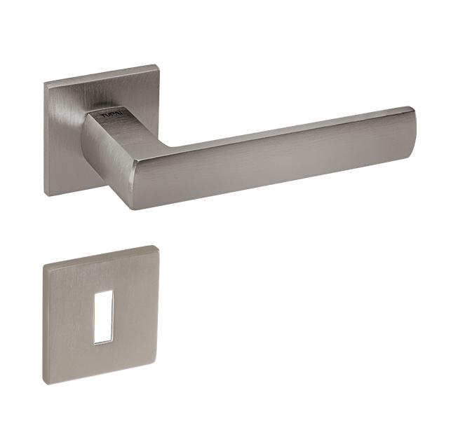 Klika na dveře TI - POPULAR - HR 4161Q 5S PVD ONS - PVD Nikl broušený (163)