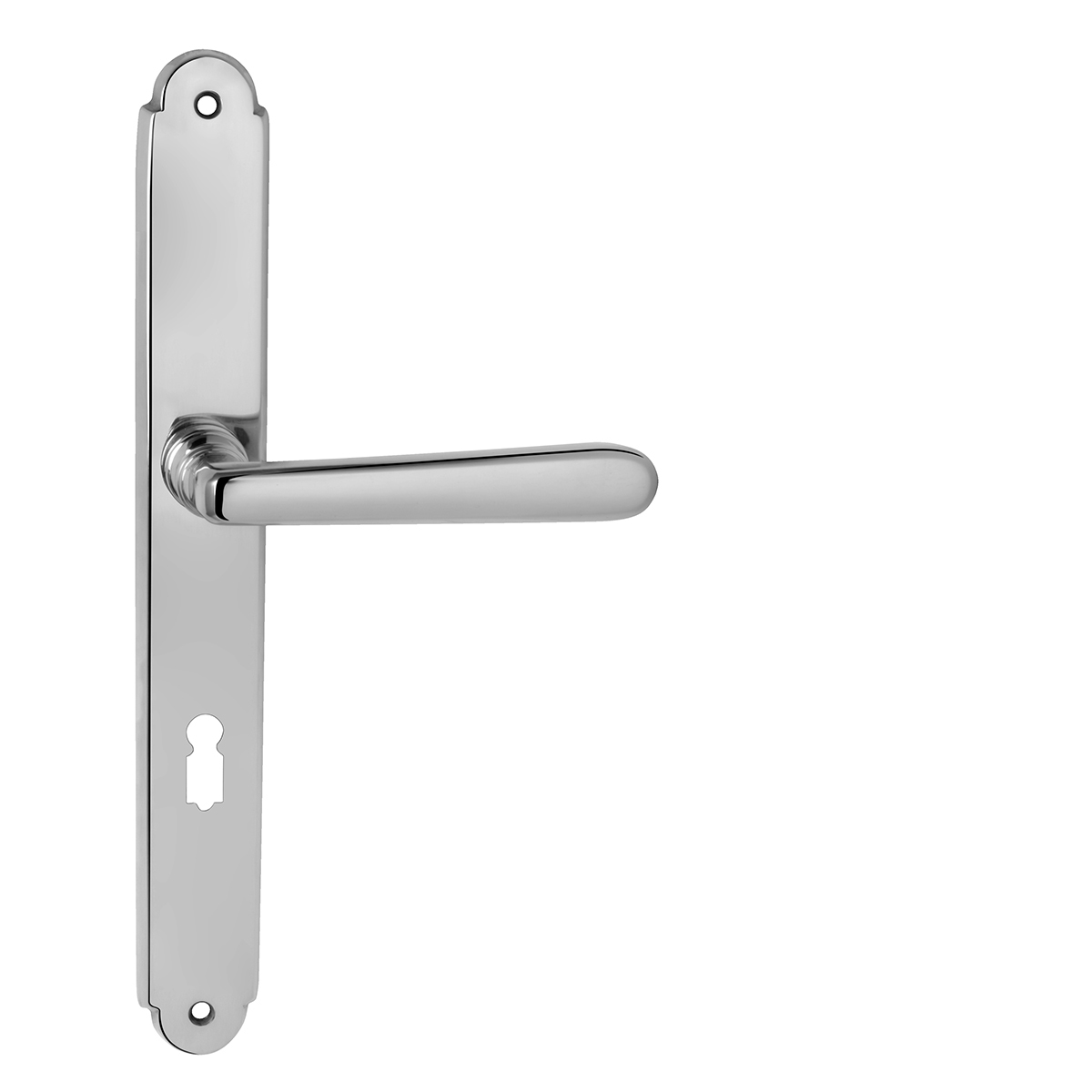 Klika na dveře NI - ALT WIEN Štít OC - Chrom lesklý