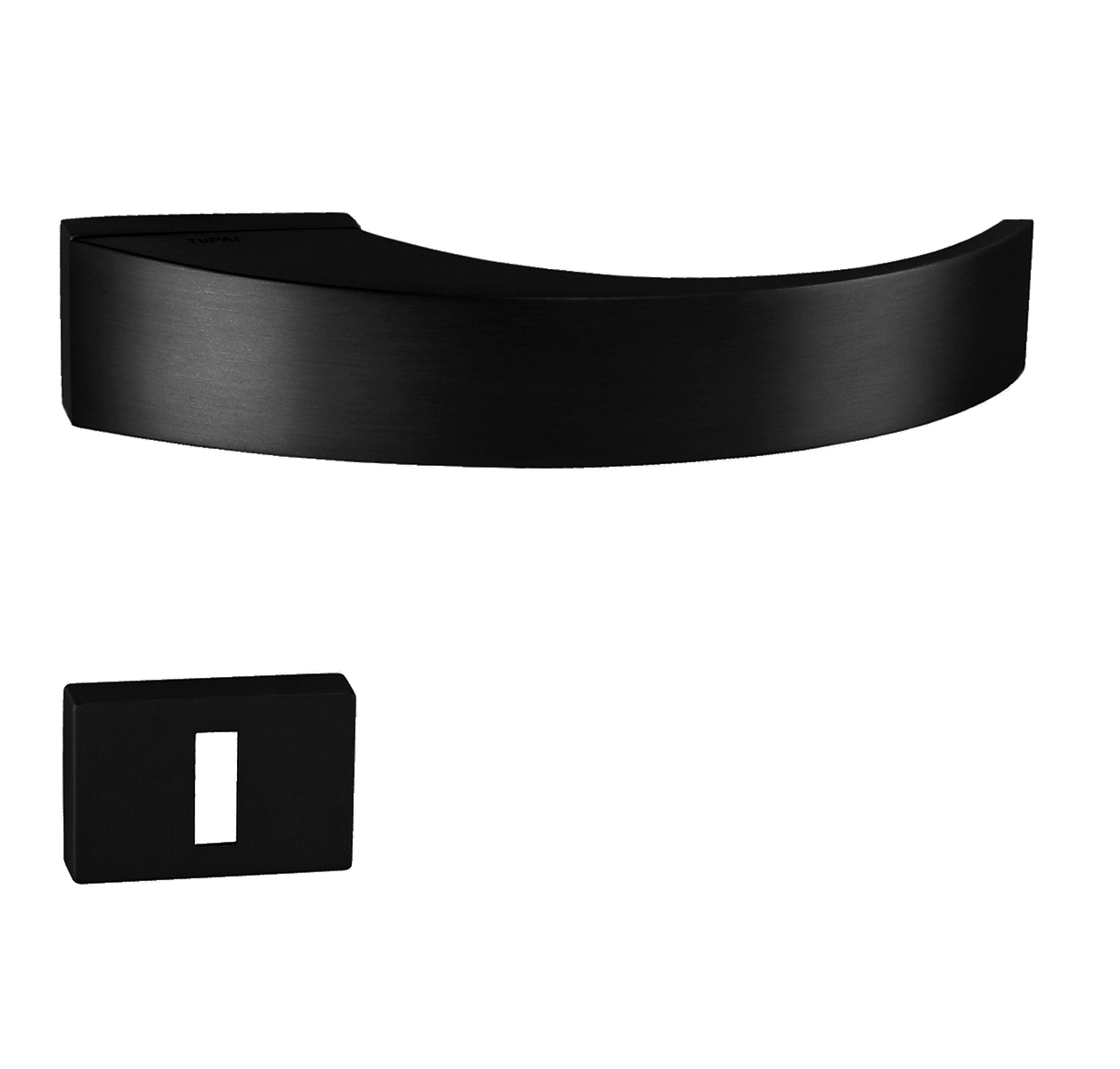 Klika na dveře TI - DEDOS - RT 3094RT BS - Černá matná (153)