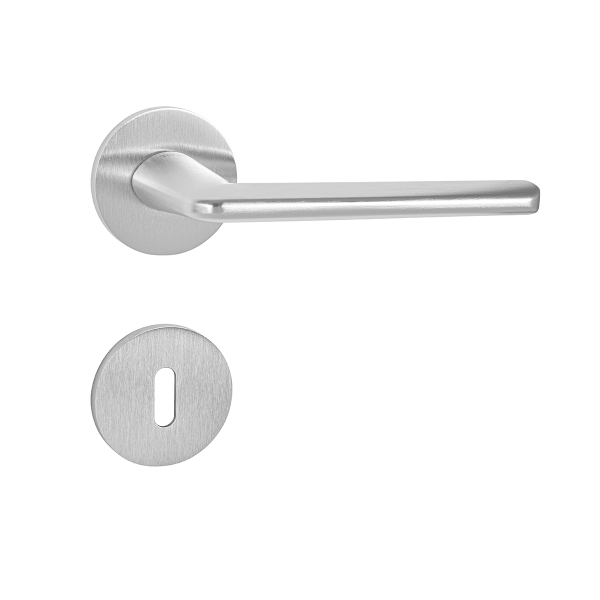 Klika na dveře TI - ELIPTICA - R 3098 5S OCS - Chrom broušený (96)