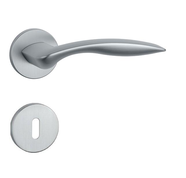 Klika na dveře AS - ROBINIA - R 7S OCS - Chrom broušený