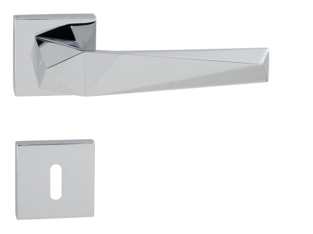 Klika na dveře CE - PIRA - HR OC - Chrom lesklý