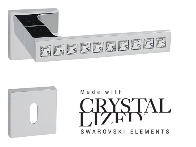 Klika na dveře LI - REFLEX - HR OC - Chrom lesklý