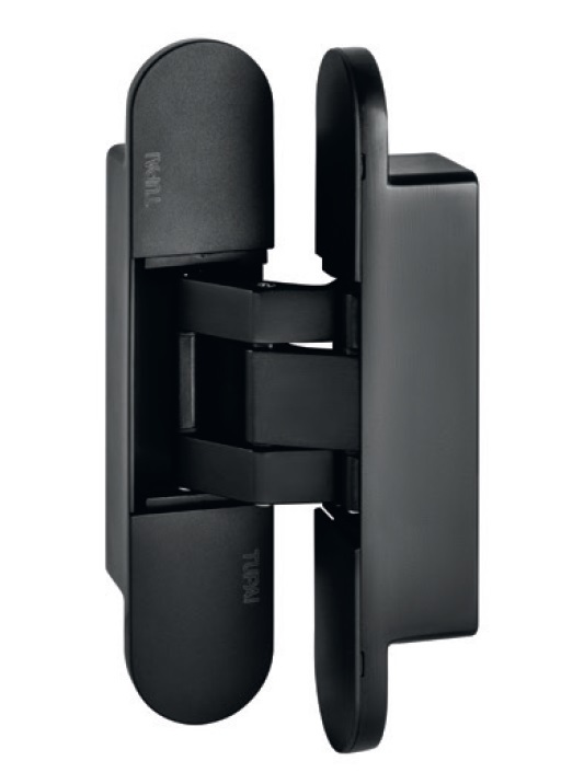 TI - SKRYTÝ ZÁVĚS 3D - 1715 BS - Černá matná (153)