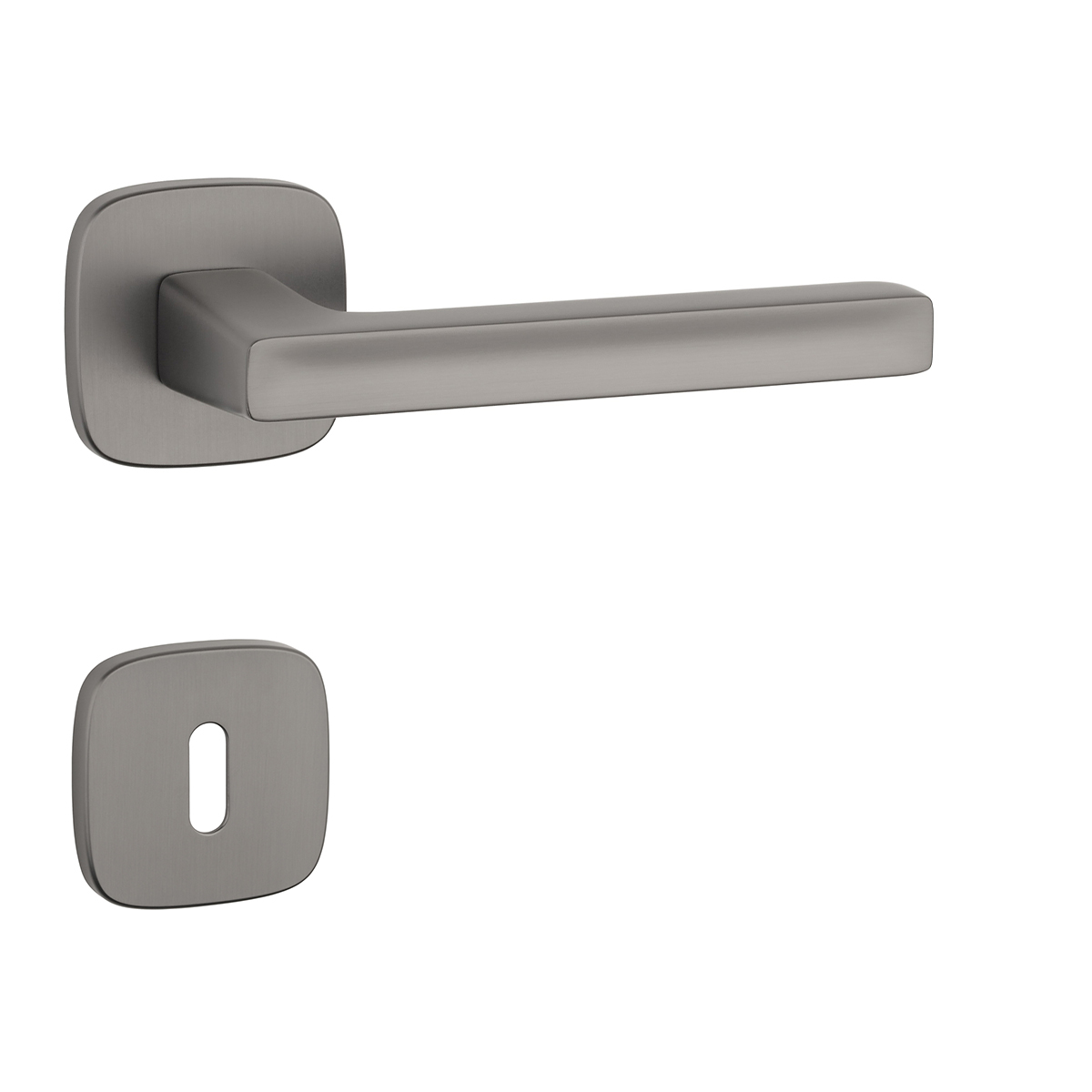 Klika na dveře AS - PEA - QR 7S T - Titan