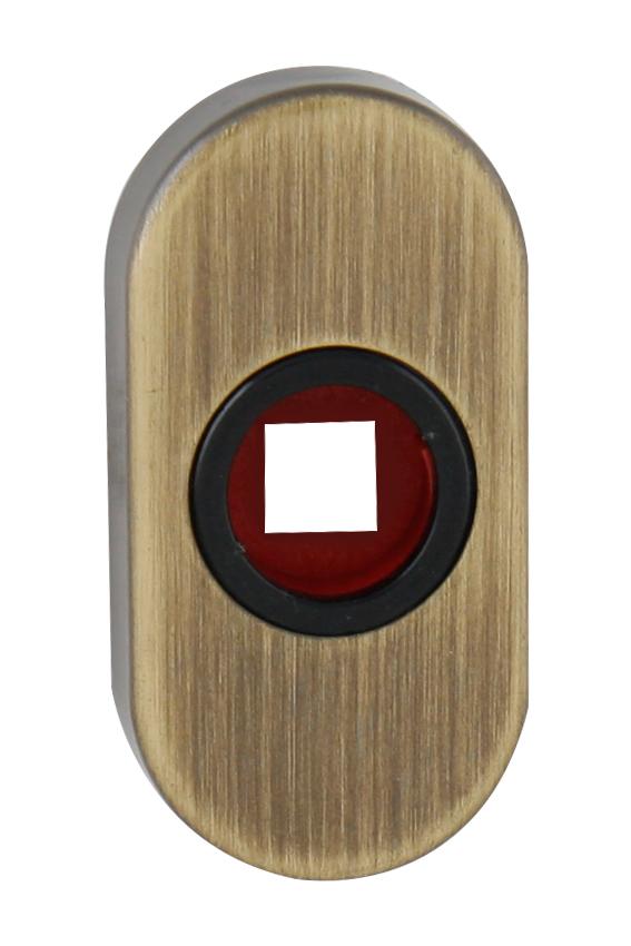 FT - Rozeta R - POD kliky - 60 x 30 mm OGS - Bronz česaný matný