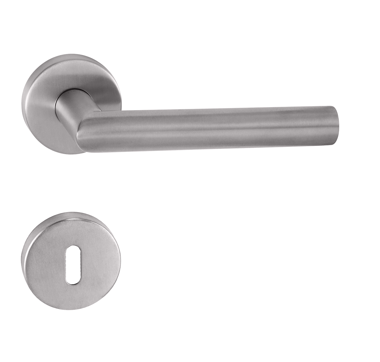 Klika na dveře TI - FAVORIT - R 2002 BN - Broušená nerez (16)