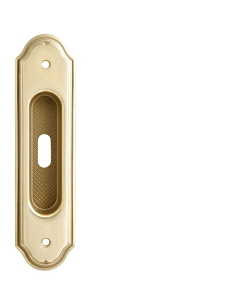 FO - Mušle rustikální PIBS - BB / S OLV - Mosaz leštěná lakovaná