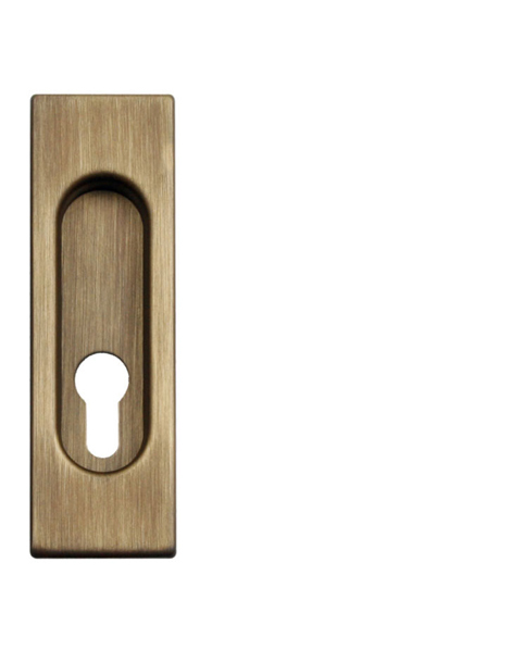 FT - Mušle hranatá PZ / D - 3663AZ OGS - Bronz česaný matný