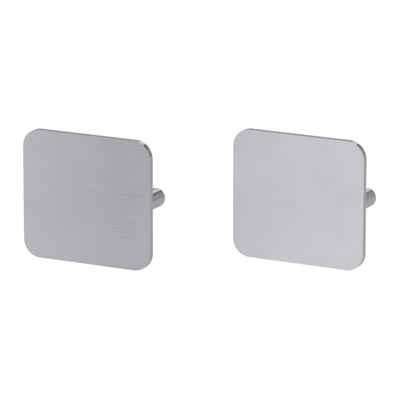 GK - ROZETA ONE - HR záslepka BN - Broušená nerez (71)