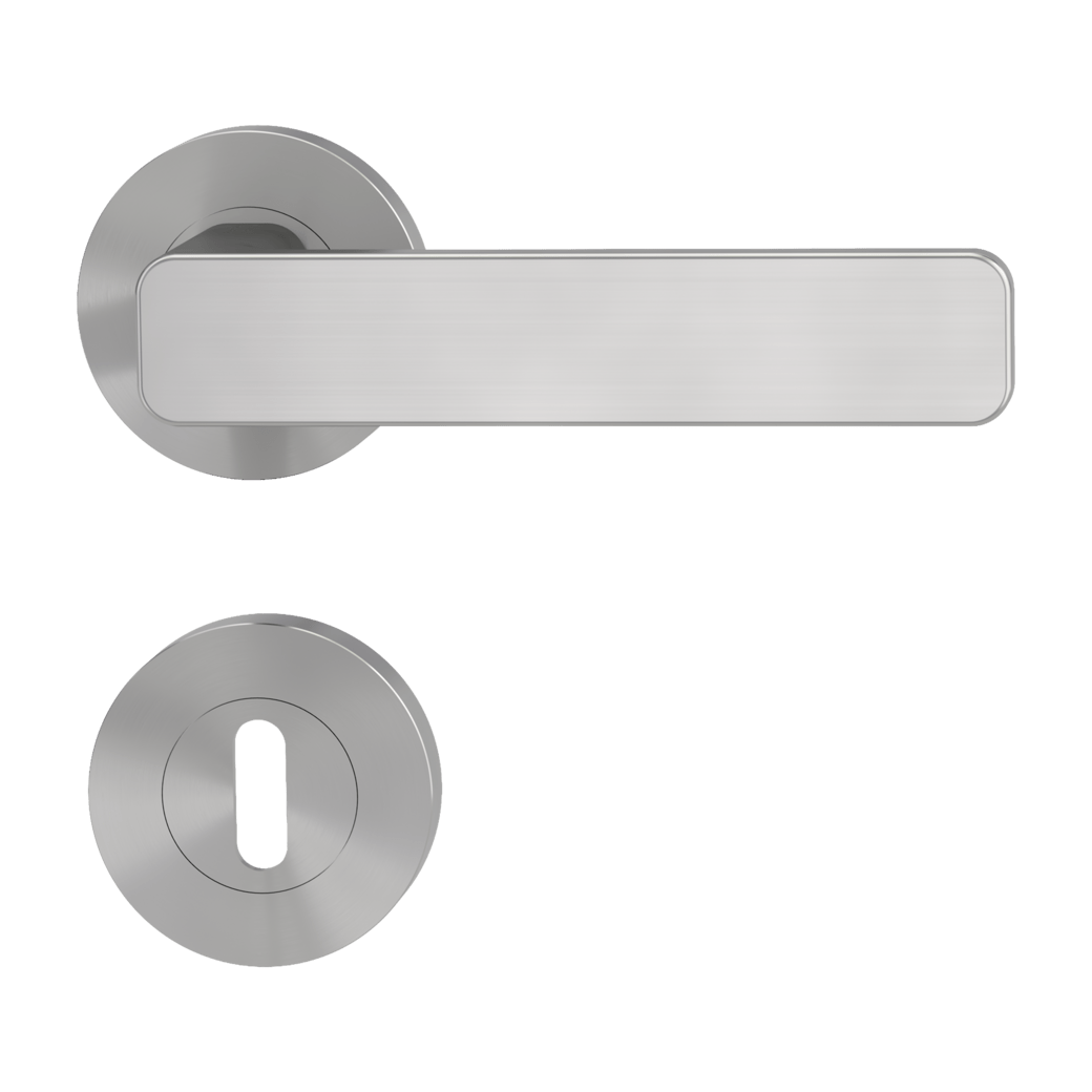 Klika na dveře GK - MINIMAL MODERN - R Velvet šedá (22)