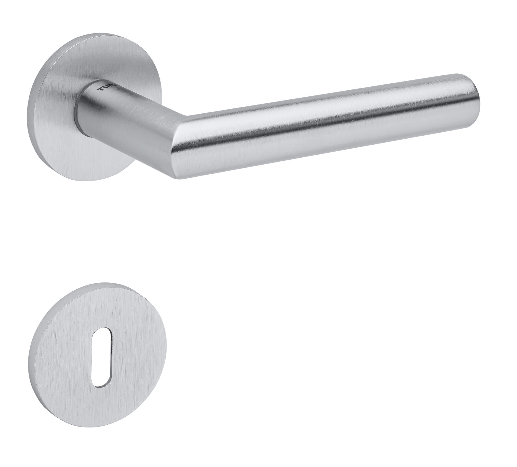 Klika na dveře TI - FAVORIT - R 4152 5S OCS - Chrom broušený (96)