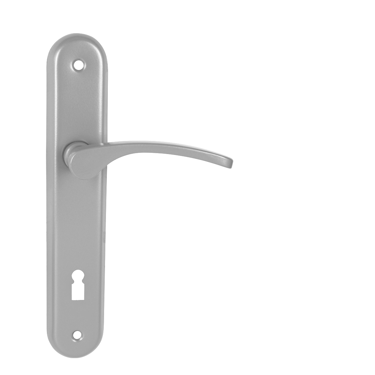 Klika na dveře KE - LAURA - SO Stříbrná