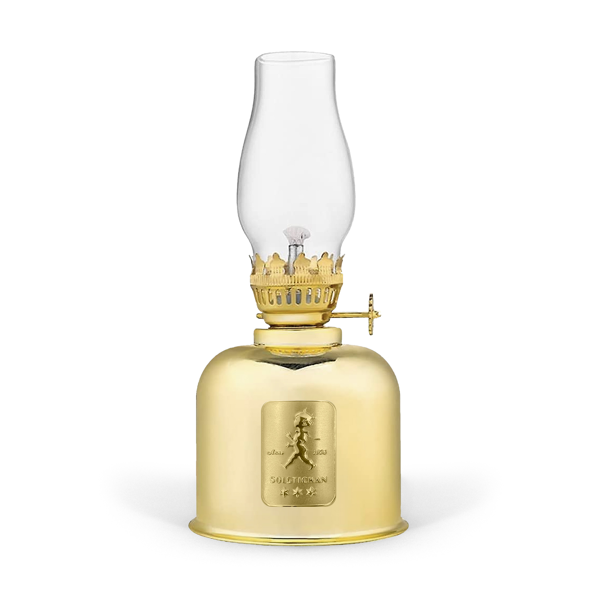 SN - OLEJOVÁ LAMPA Zlatá lesklá / zlatý lesklý emblém