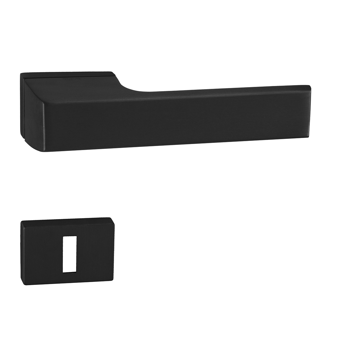 Klika na dveře TI - MELODY - RT5 3099 BS - Černá matná (153)