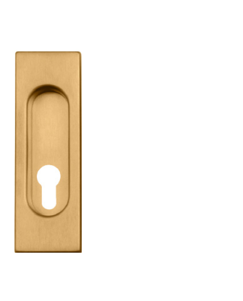 FT - Mušle hranatá PZ / D - 3663AZ OLSM - Mosaz broušená matná