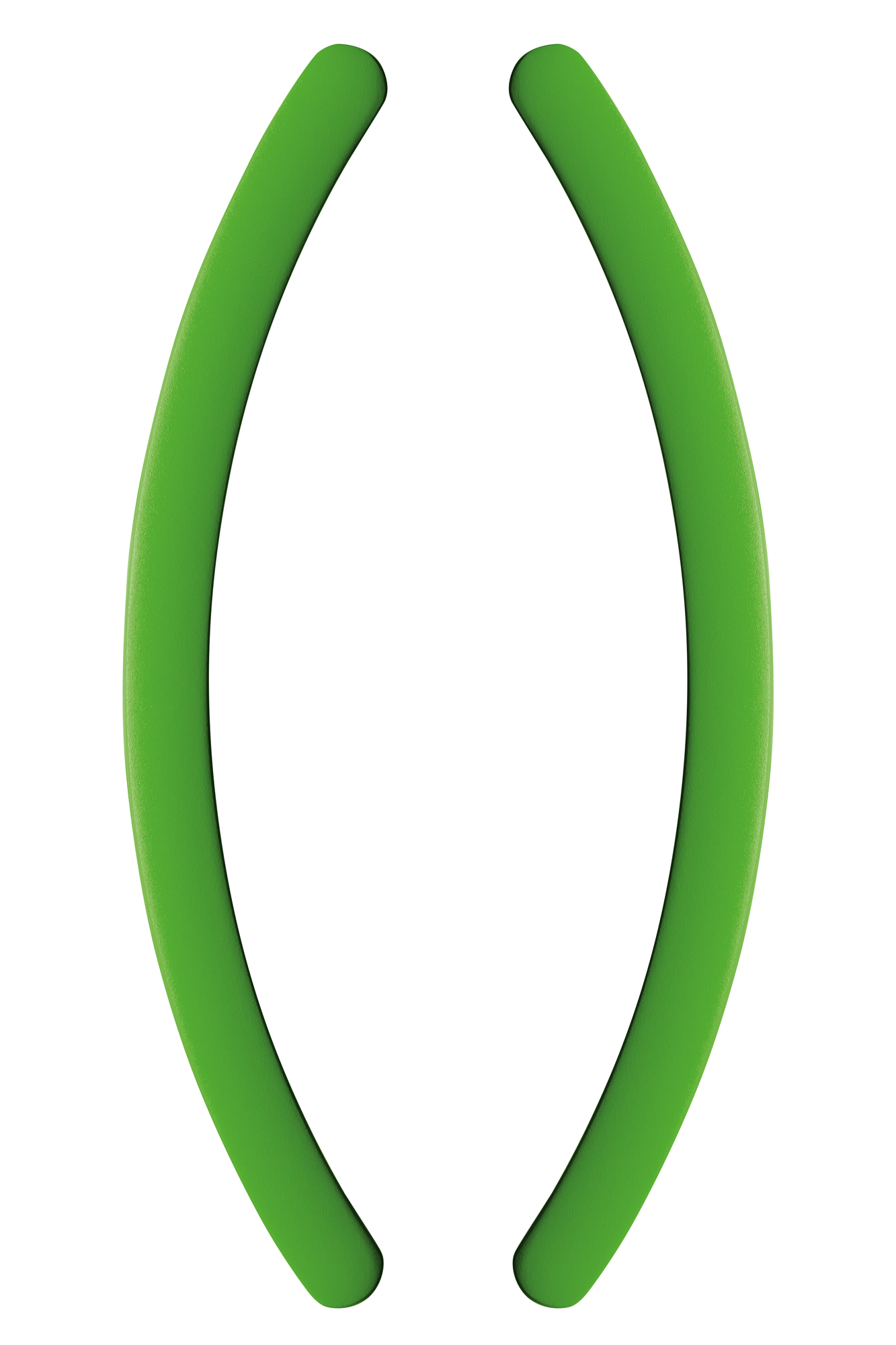 CB - MADLO NA POSUVNÉ DVEŘE ONE - pár Zelená matná (C11)