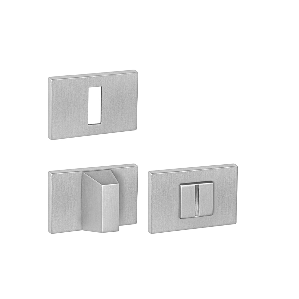 Rozeta ke klice TI - ROZETA - RT5 OCS - Chrom broušený (96)