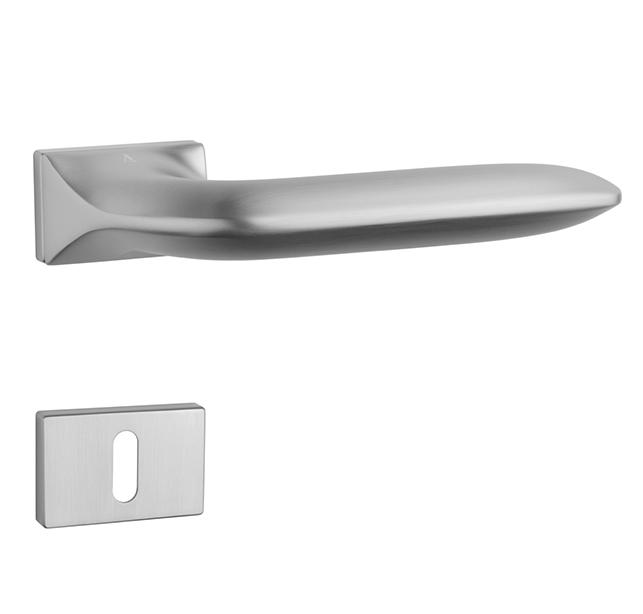 Klika na dveře AS - GLADIOLA - RT 7S OCS - Chrom broušený