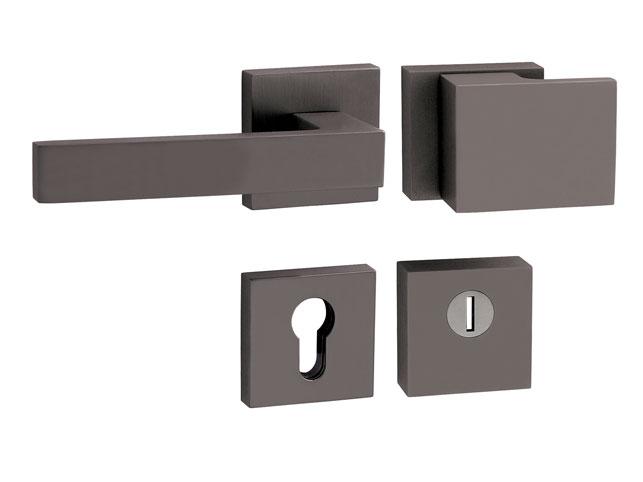 Bezpečnostní kování TI - CUBO / SQUARE - HR 3230/2275 T - Titan (141)