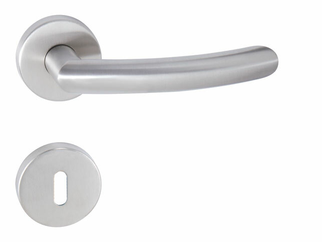 Klika na dveře TI - NERO - R 2233 BN - Broušená nerez (16)