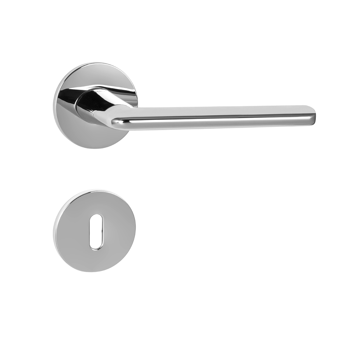 Klika na dveře TI - ELIPTICA - R 3098 5S OC - ​​Chrom lesklý (03)