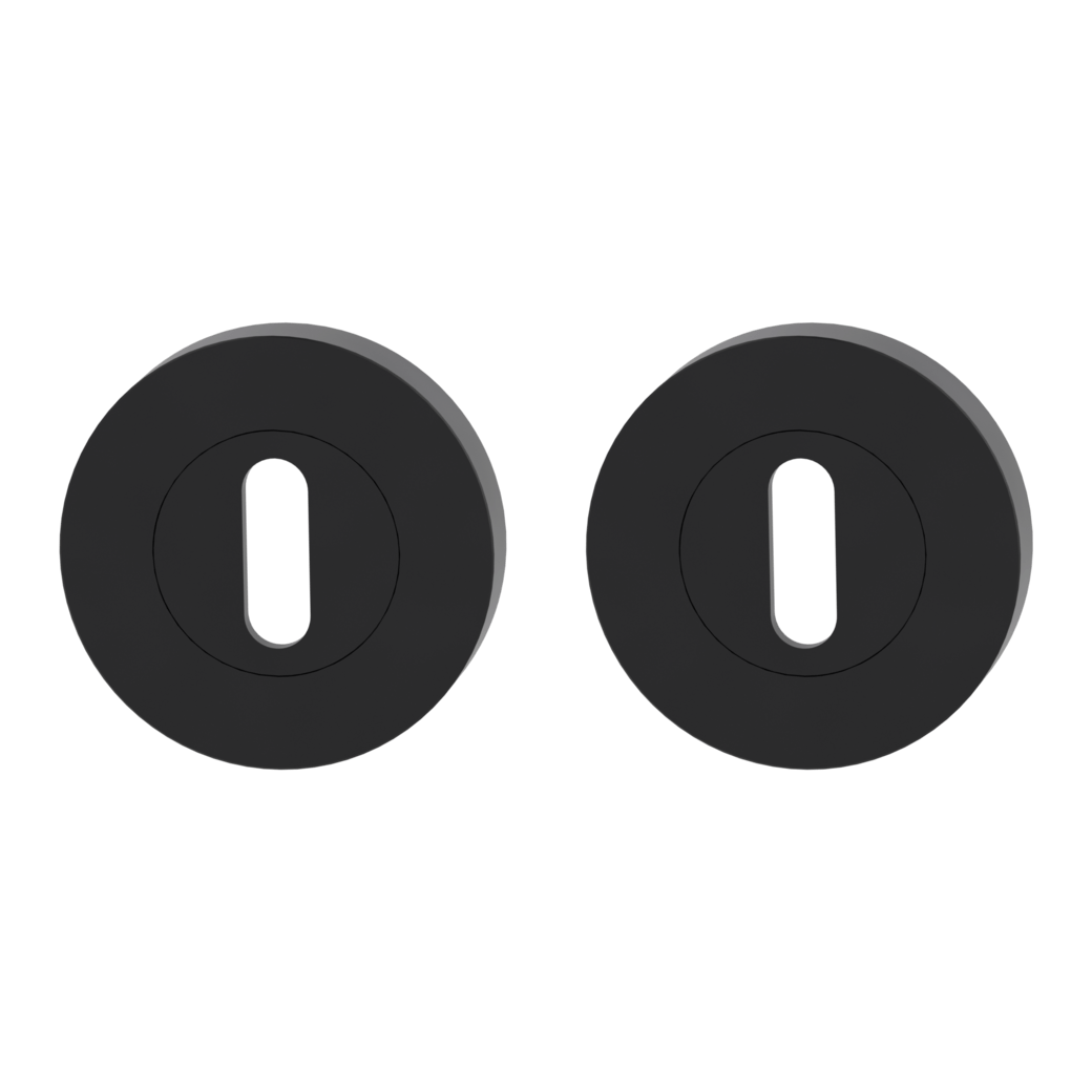 Rozeta ke klice GK - ROZETA - R Grafit černá (78)