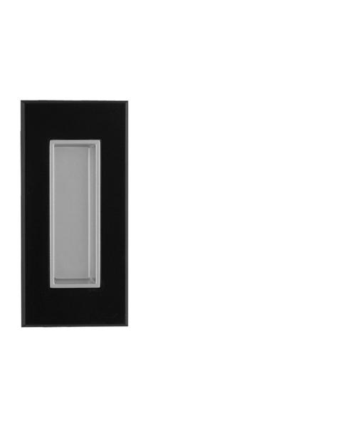TI - Mušle na posuvné dveře - 2650 BVOC - Černý velvet chrom