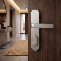 Bezpečnostní kování RC4 MPK - SECURO INOX S01 PLUS - SO TARA BN - Broušená nerez