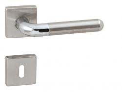 Klika na dveře WB - DACAPO 005Q - HR EPR OC/BN - Chrom lesklý / broušená nerez