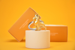 MTM275-01 MTM - KLÍČENKA - Lev zlatý 