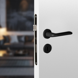 Klika na dveře VM - SNAPP - R Černá matná (18)