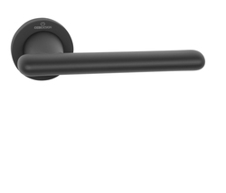 Klika na dveře CE - CASTA - R BS - Černá matná