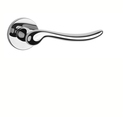 Klika na dveře AS - NERINA - R 7S OC - Chrom lesklý