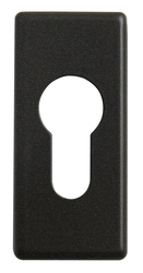 Rozeta ke klice WA - ROZETA UR Černá strukturovaná (RAL 9005)