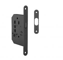 FT - Zámek na posuvné dveře 61/50 WC BS - Černá matná