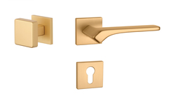 Klika na dveře AS - BERGENIA - HR 7S OLS - Mosaz broušená