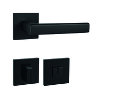 Klika na dveře TI - SONIA - HR 3095Q 5S BS - Černá matná (153)