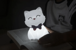 DHINK434-21 DHK - Silikonová noční lampička - Kočka 