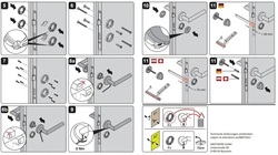 Klika na dveře GK - LUCIA - R BN - Broušená nerez (71)