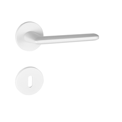 Klika na dveře MP - ELIPTICA - R S6 WS - Bílá matná