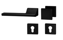 Klika na dveře TI - SALINAS - RT 4130RT BS - Černá matná (153)