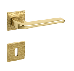 Klika na dveře TI - DARA - HR 4007 5SQ T1 OLV - Mosaz leštěná lakovaná (33)