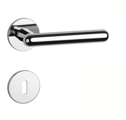 Klika na dveře AS - ASTERIA - R 5S OC - Chrom lesklý