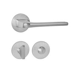 Klika na dveře TI - DARA - R 4007 5S OCS - Chrom broušený (96)