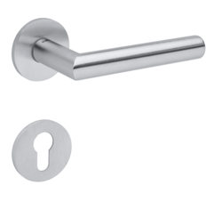 Klika na dveře TI - FAVORIT - R 4152 5S OCS - Chrom broušený (96)