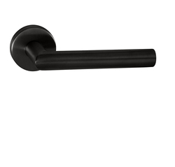 Klika na dveře TI - FAVORIT - R 2002 BS - Černá matná (153)