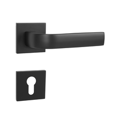 Klika na dveře MP - CYNTHIA - HR SQ6 BS - Černá matná